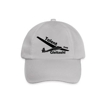 talent statt gleitzahl ka8 - Baseballkappe - Grau - Vorne