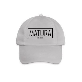 Matura Est. 2025 - Baseballkappe - Grau - Vorne
