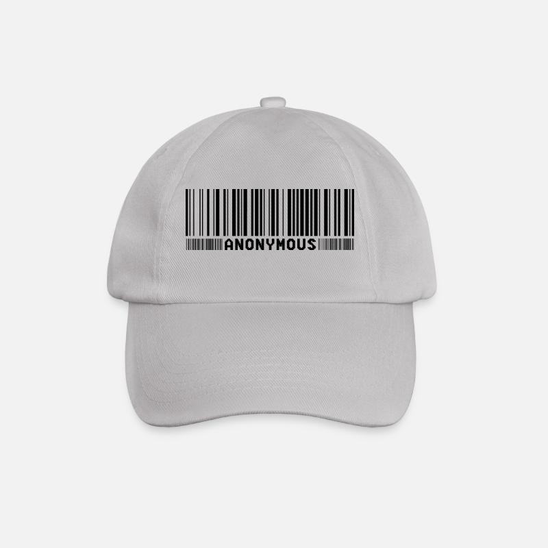 Anonymous code à barres - Nous sommes légion - shirt - Casquette classique - bruyère
