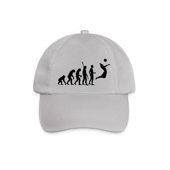 evolution_volleyball - Baseballkappe - Grau - Vorne