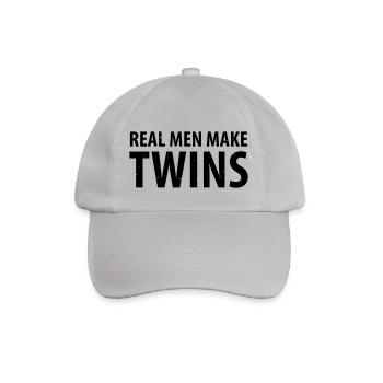 Les vrais hommes font des jumeaux - Casquette classique - bruyère - Devant