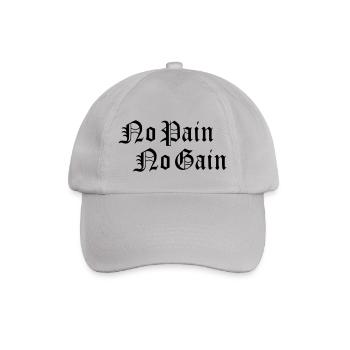 Pas de douleur Pas de gain Fitness Gym Sports - Casquette classique - bruyère - Devant
