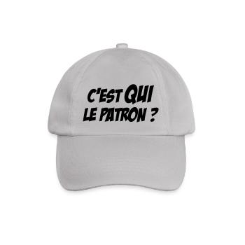 C'est QUI le Patron ? - Casquette classique - bruyère - Devant
