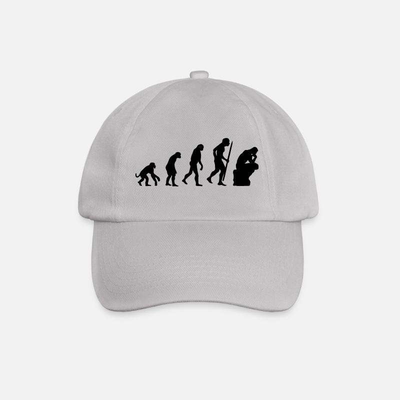 Evolution de la philosophie du penseur, philosophe - Casquette classique - bruyère