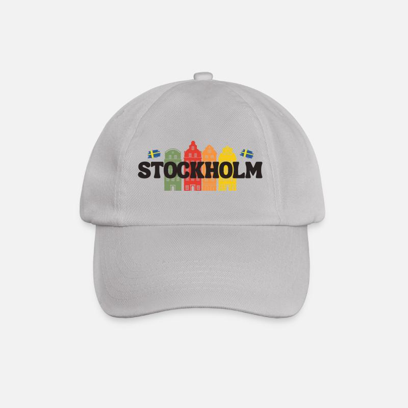 Stockholm - Baseball Cap - grey