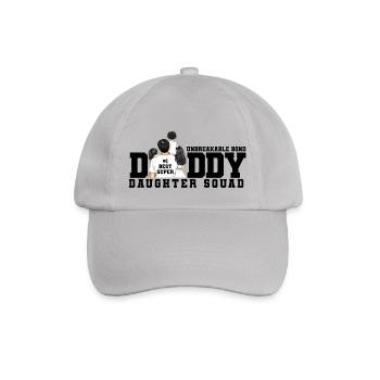 Daddy Daughter Squad 3 Piece Design - Baseball Cap - grey - Front