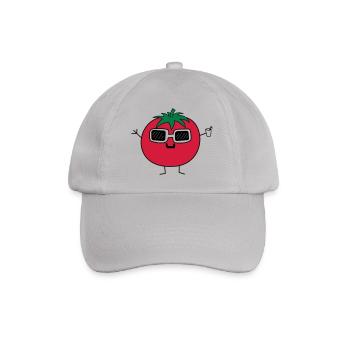 Cool Tomato - Baseballkappe - Grau - Vorne