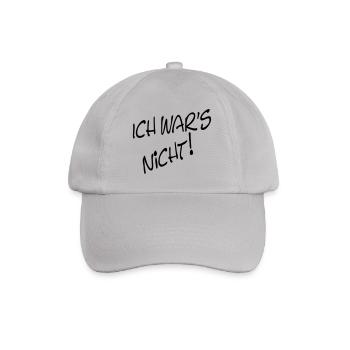 I WAS'S NOT! - Baseball Cap - grey - Front