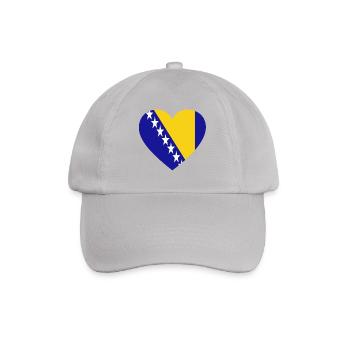 Love Love gift Bosnia Bosnia - Baseball Cap - grey - Front