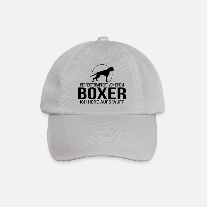 BOXER wuff - Baseballkappe - Grau