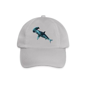 Haie - Baseballkappe - Grau - Vorne
