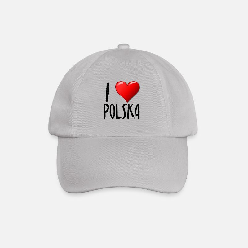J'aime Polska - Casquette classique - bruyère
