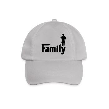 family - Baseball Cap - grey - Front