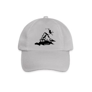 matterhorn in switzerland - Baseball Cap - grey - Front