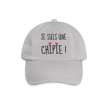 Je suis une chipie ! Naissance - Bébé - Fille - Casquette classique - bruyère - Devant