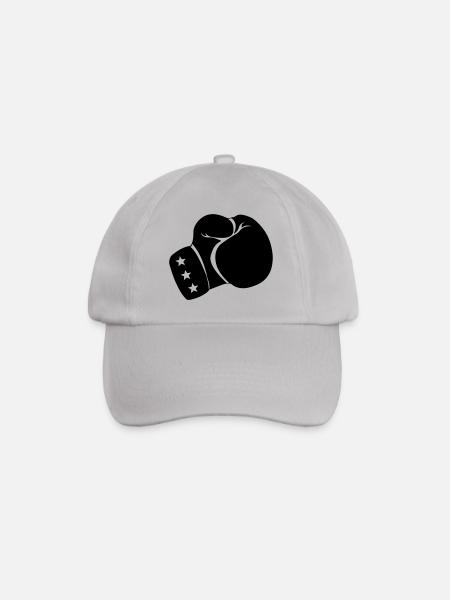 Boxhandschuh Boxen - Baseballkappe - Grau