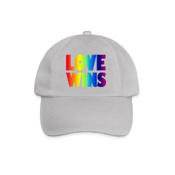 L’amour gagne - Casquette classique - bruyère - Devant