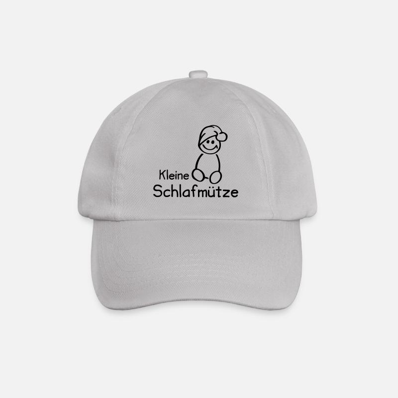 schlafmütze von wicki_de - Baseballkappe - Grau