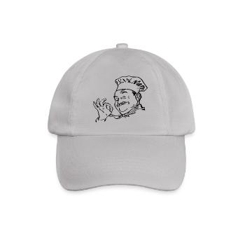 Koch Chefkoch Geschenkidee Geschenk - Baseballkappe - Grau - Vorne