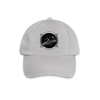 LOGO QWAZAR 2 - Baseball Cap - grey - Front
