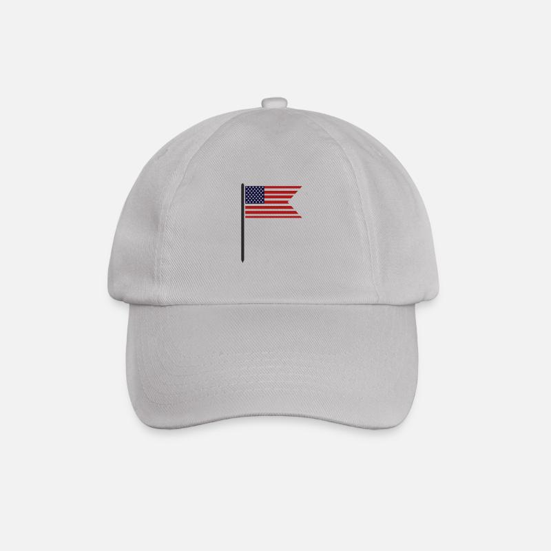 Etats-Unis flag - Casquette classique - bruyère