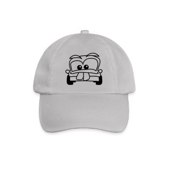 car - Baseball Cap - grey - Front