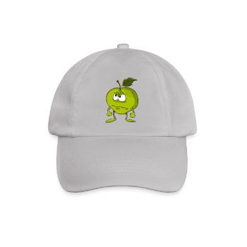 pomme verte Grim visage - Casquette classique - bruyère - Devant