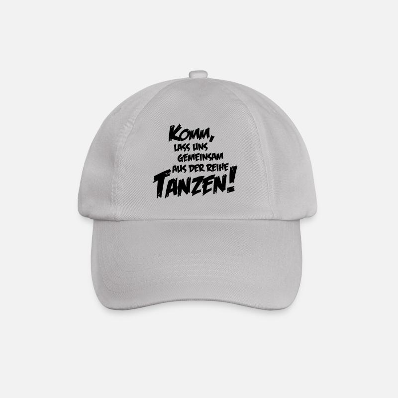 lass uns tanzen - Baseballkappe - Grau