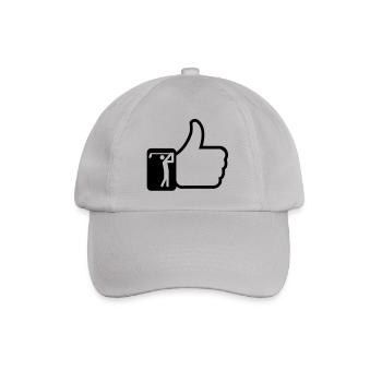 Like golf - Baseball Cap - grey - Front