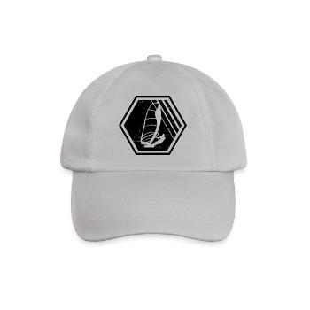 Windsurf Surfen Herren Damen Windsurfen - Baseballkappe - Grau - Vorne