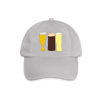 Beers - Baseball Cap - grey - Front