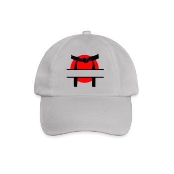 Ceinture noire japonaise soleil - Casquette classique - bruyère - Devant