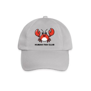AI Human Fan Club - Baseball Cap - grey - Front