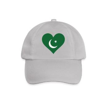 A Heart For Pakistan - Baseball Cap - grey - Front