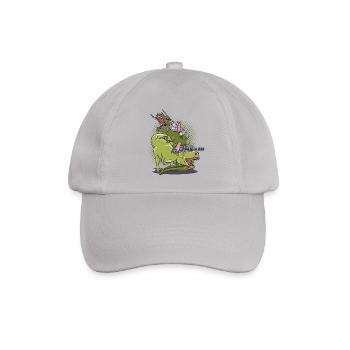 Cat Tyrannosaurus T-Rex anniversaire de cadeau - Casquette classique - bruyère - Devant