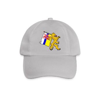 Lion avec drapeau Limbourg le drapeau limbourg - Casquette classique - bruyère - Devant