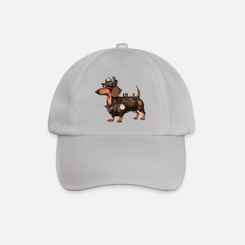 Le teckel Steampunk | Teckel - Casquette classique - bruyère
