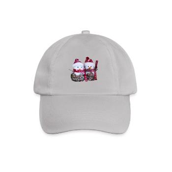 Christma s1178 - Baseball Cap - grey - Front