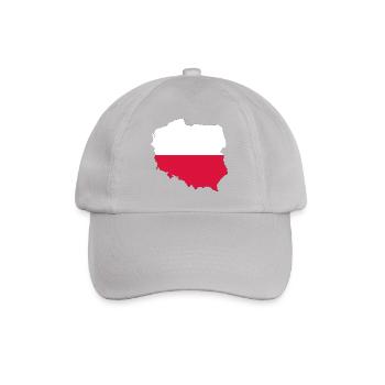 Poland gift country - Baseball Cap - grey - Front