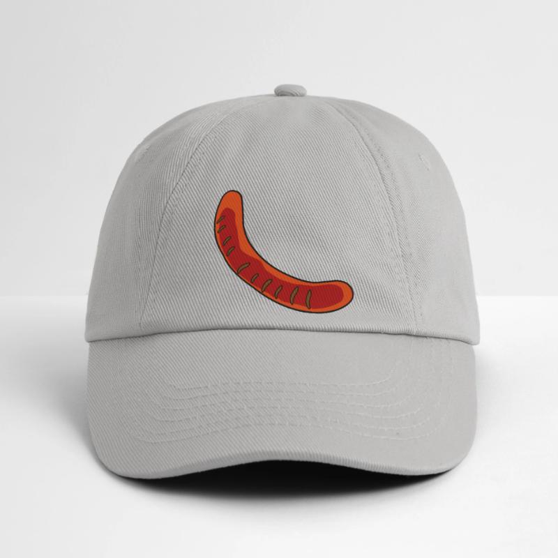 Wurst oder Bratwurst Baseballkappe