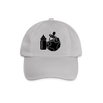 Baby necessities - Baseball Cap - grey - Front