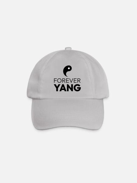 Forever Yang - Baseballkappe - Grau