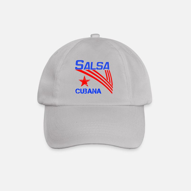 Salsa Cubana blue - Pro dance Edition - Baseballkappe - Grau