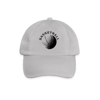 Basketball - Baseballkappe - Grau - Vorne