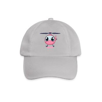 Helicopter Mothers Helicopter Nut Helicopter - Baseball Cap - grey - Front