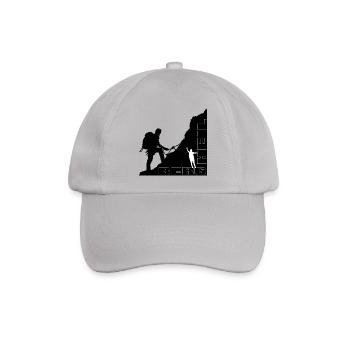 Kletterer - Baseballkappe - Grau - Vorne