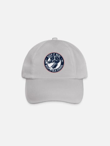Keep It Oldschool - Baseball Cap - grey