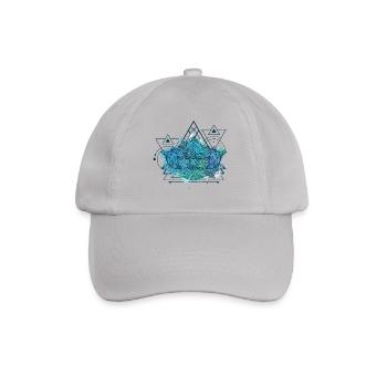 Lotus Triangle - Baseballkappe - Grau - Vorne