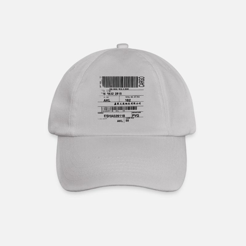 Barcode - Baseballkappe - Grau