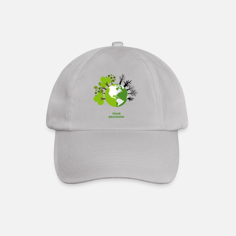 Your decision - Baseball Cap - grey